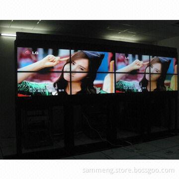 55-inch High-brightness DID LCD Video Wall Screens with 5.7mm Super Narrow Bezel and LED Backlight